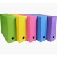 Boîte de classement Salsa, carton fort recouvert papier, dos 9 cm, 34x25,5 cm, coloris assortis