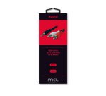 MCL MC720GE-1.5M câble audio 1,5 m 3,5mm 2 x RCA Noir, Rouge, Blanc