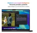 Apple MacBook Pro Apple M M4 Pro Portátil 36,1 cm (14.2") 24 GB 512 GB SSD Wi-Fi 6E (802.11ax) macOS Sequoia Negro