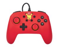 PowerA NSGP0200-01 mando y volante Rojo USB Gamepad Analógico Nintendo Switch, Nintendo Switch OLED
