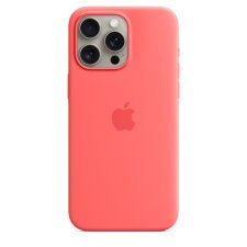 APPLE Coque iPhone Coque Silicone MagSafe iPhone15 Pro Max - Corail