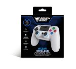 Dragonshock Mizar Bianco Bluetooth Gamepad Analogico/Digitale PlayStation 4
