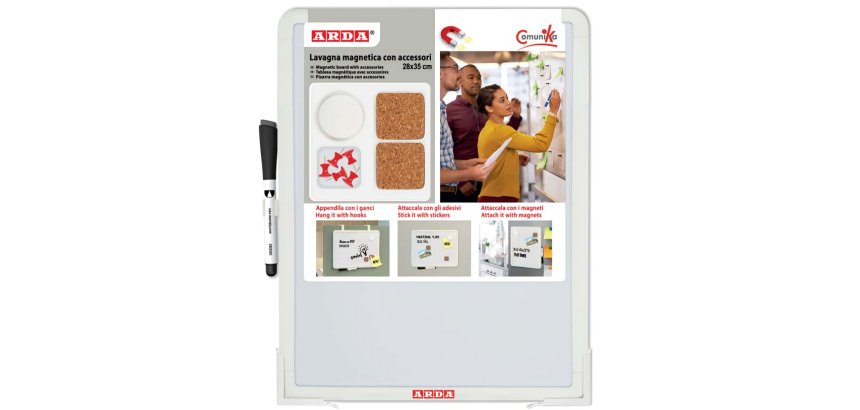 ARDA 4702 whiteboard 350 x 480 mm Magnetic
