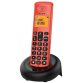 Alcatel E160 DECT telephone Caller ID Black, Red