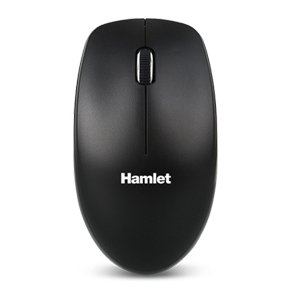 Hamlet XMICERF-24GS mouse Universal Ambidextrous RF Wireless + USB Type-A Optical 1000 DPI