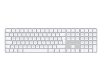 Apple Magic Keyboard con Touch ID e tastierino numerico per Mac con chip (USB-C) - Italiano - Tasti bianchi