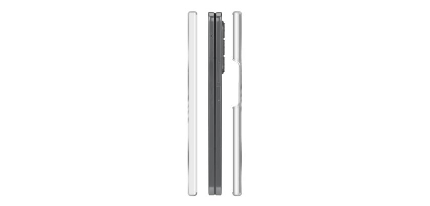 SBS Etui support Coque Crystal pour Samsung Z Fold 5
