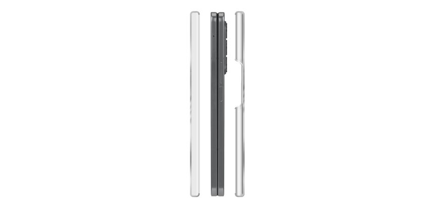 SBS Etui support Coque Crystal pour Samsung Z Fold 5