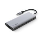 Belkin AVC009btSGY USB 3.2 Gen 1 (3.1 Gen 1) Type-C 5000 Mbit/s Silber