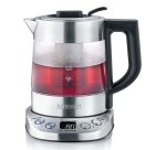 Bouilloire eau et thé WK 3473 DELUXE, verre / inox