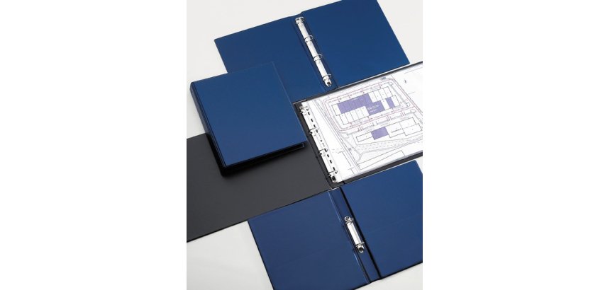 Favorit 100500161 raccoglitore ad anelli A3 Nero