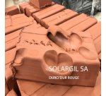 Argile autodurcissante solargil durci'dur coloris rouge pain 5kg