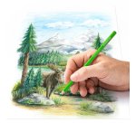 Crayon de couleur staedtler 146c design journey etui      carton 12 unites coloris      assortis