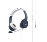 Pantone PT-WDH002N headphones/headset Wired Head-band Office/Call center Blue