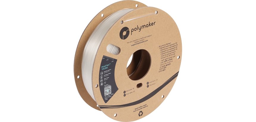 Polymaker PD02004 3D Printing Material Transparent 750 g