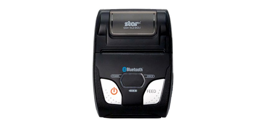 Star Micronics SM-S230i 203 x 203 DPI Inalámbrico y alámbrico Térmica directa Impresora portátil
