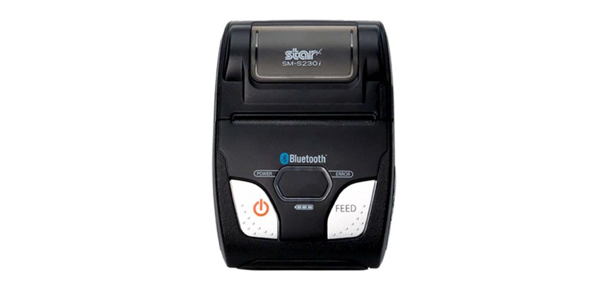 Star Micronics SM-S230i 203 x 203 DPI Inalámbrico y alámbrico Térmica directa Impresora portátil