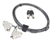 Urban Factory CRS02UF câble antivol Noir 2 m
