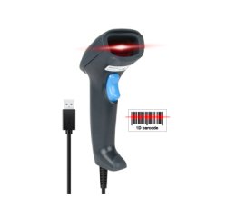 Hamlet HBCS1D10U barcode reader Handheld bar code reader 1D Laser Black