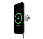 Belkin BoostCharge Pro Téléphone portable Gris Allume-cigare Recharge sans fil Auto