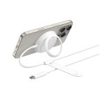 Belkin WIA014hqWH Casques, Smartphone Blanc USB Recharge sans fil Charge rapide Intérieure