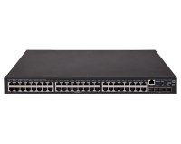 HPE FlexNetwork 5130 48G PoE+ 4SFP+ (370W) EI Géré L3 Gigabit Ethernet (10/100/1000) Connexion Ethernet, supportant l'alimentation via ce port (PoE) 1U Noir