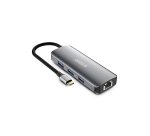 Urban Factory MHC50UF station d'accueil Avec fil USB 3.2 Gen 1 (3.1 Gen 1) Type-C Gris