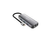 Urban Factory MHC50UF station d'accueil Avec fil USB 3.2 Gen 1 (3.1 Gen 1) Type-C Gris