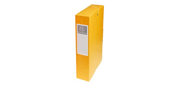 Boîte de classement, dos: 60 mm, jaune