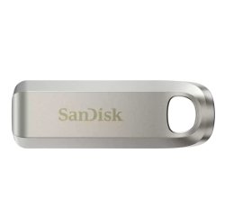 SanDisk SDCZ75-128G-G46 lecteur USB flash 128 Go USB Type-C 3.2 Gen 1 (3.1 Gen 1) Argent