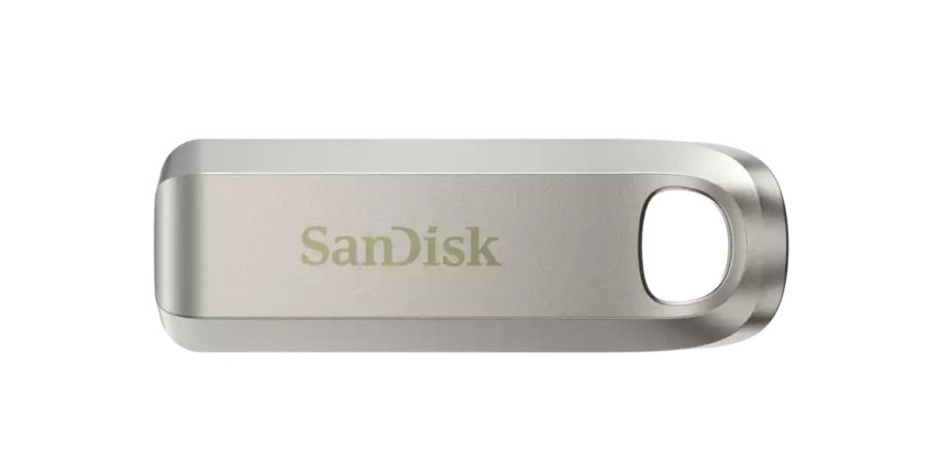 SanDisk SDCZ75-128G-G46 lecteur USB flash 128 Go USB Type-C 3.2 Gen 1 (3.1 Gen 1) Argent