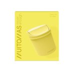 Muitomas Cestino da scrivania giallo