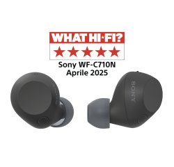 Sony WFC710NB.CE7 cuffia e auricolare True Wireless Stereo (TWS) In-ear Musica e Chiamate USB tipo-C Bluetooth Nero