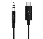Belkin RockStar™ 3.5mm Audio Cable with USB-C™ Connector câble audio USB C 3,5mm Noir