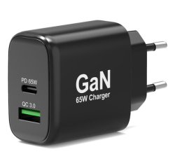 Port Designs 902104EU chargeur d'appareils mobiles Universel Noir Secteur Charge rapide Intérieure