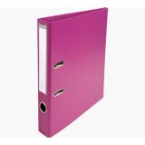 Classeur à levier PVC A4 dos de 50mm. - Fuchsia