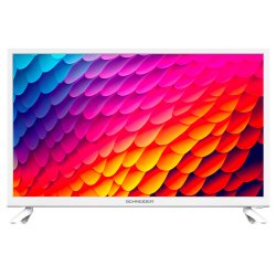 SCHNEIDER TV LED 60 cm TV24 HD - HDMI- Blanc