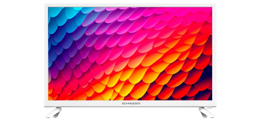 SCHNEIDER TV LED 60 cm TV24 HD - HDMI- Blanc