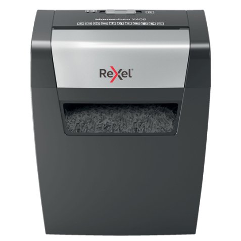 Destructeur de documents Momentum X406, particules
