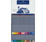 FABER-CASTELL Crayons de couleur aquarellables GOLDFABER