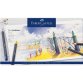 FABER-CASTELL Crayons de couleur GOLDFABER, étui en métal