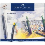 FABER-CASTELL Crayons de couleur GOLDFABER, étui en métal