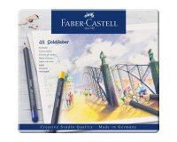 FABER-CASTELL Crayons de couleur GOLDFABER, étui en métal