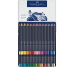 FABER-CASTELL Crayons de couleur GOLDFABER, étui en métal