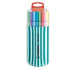 Feutre coloriage stabilo pen 68 encre aquarellable pointe ogive bloquée étui zebrui 20 unités
