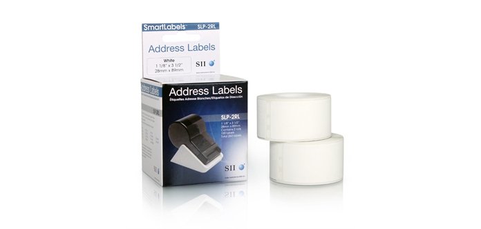 Seiko Instruments SLP-2RL White Adhesive Label Printer