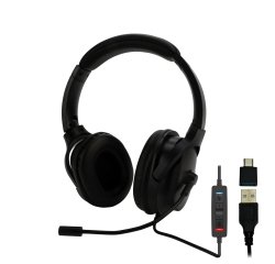 MCL MK1A99AZZZCSQMUSB - Casque Micro filaire USB-A / USB-C