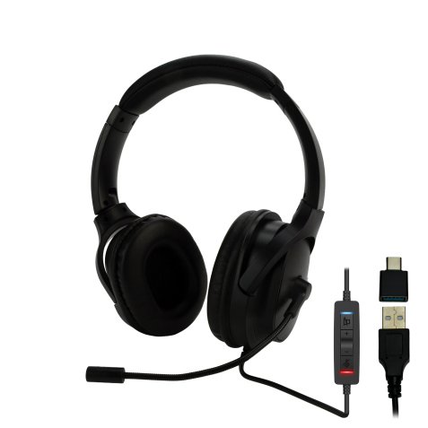 MCL MK1A99AZZZCSQMUSB - Casque Micro filaire USB-A / USB-C