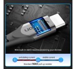 Vention COKLF cable USB USB 2.0 1 m USB A USB C 0,48 Gbit/s Gris, Negro