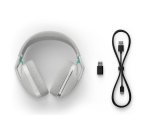 Logitech G G321 LIGHTSPEED, auriculares inalámbricos Bluetooth para gaming, comodidad y ajuste dinámicos, micrófono de varilla 16 kHz, PC, PS4, PS5, Nintendo Switch y dispositivos móviles (blanco)